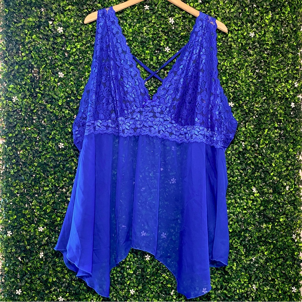 Blue Chemise Nightie